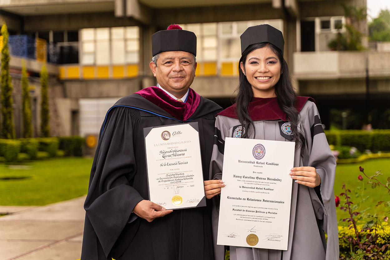 fotografia de graduacion en Landivar